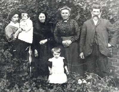 Mary and James High with some of their family