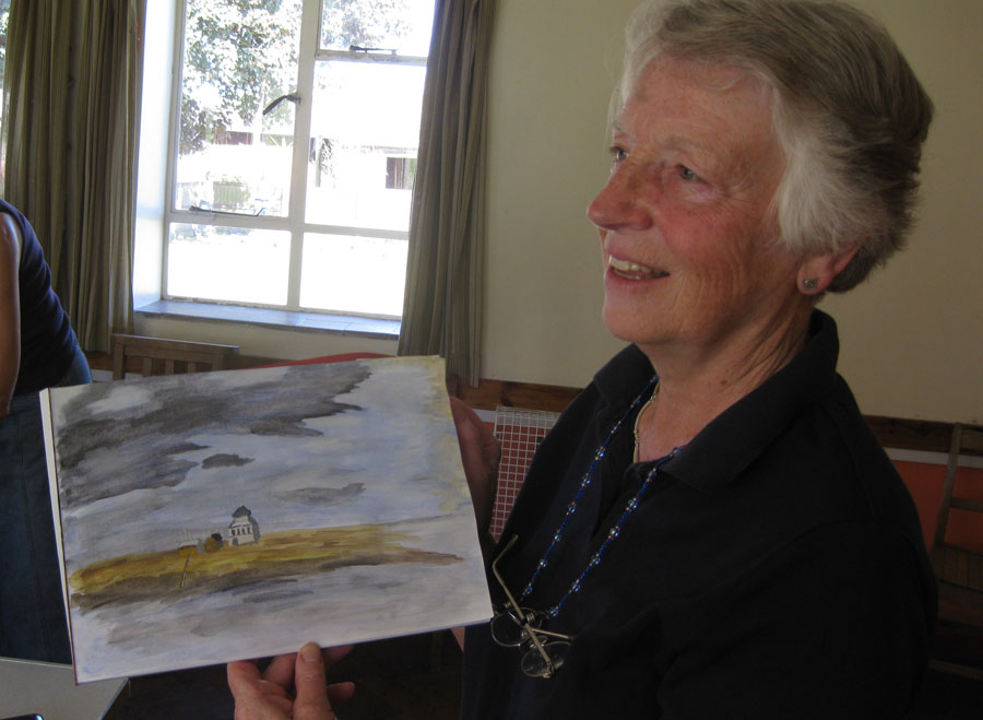 Muriel's watercolour