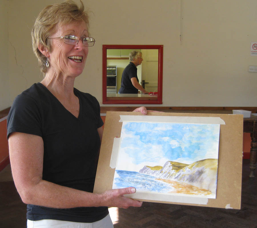 Sue's watercolour